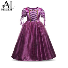 Ai Meng Baby Children Fantasy Cosplay Costumes Girl Dress Cartton Princess Kids Party Tutu Dresses For Teen Girls Halloween